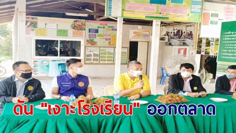 ผู้ว่าฯ สุราษฎร์ เตรียมแผนระบายเงาะโรงเรียนสู่ท้องตลาด