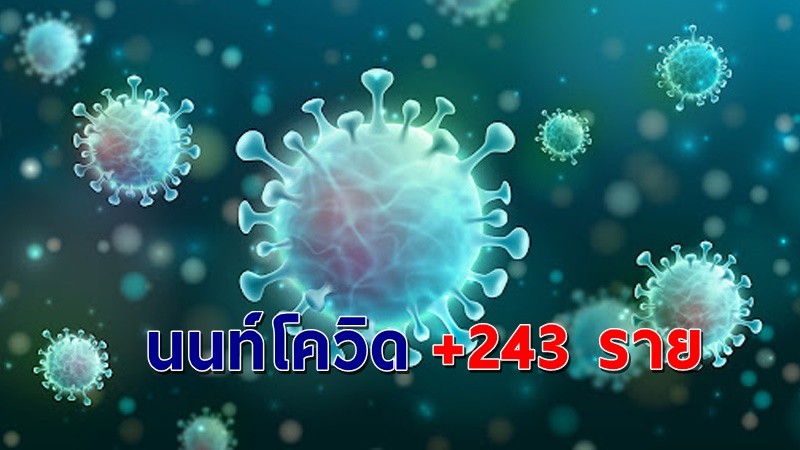 "สสจ.นนทบุรี" พบผู้ติดเชื้อโควิด วันที่ 23 ก.ค. 64 เพิ่มอีก 243 ราย !