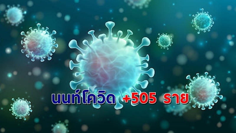 "สสจ.นนทบุรี" พบผู้ติดเชื้อโควิด วันที่ 26 ก.ค. 64 เพิ่มอีก 505 ราย !