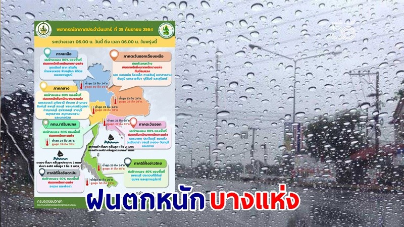 อุตุฯ เตือน ! เตี้ยนหมู่พัดถล่ม "ทั่วไทย" ฝนตกหนักต่อเนื่อง เสี่ยงน้ำท่วมฉับพลัน - น้ำป่าไหลหลาก