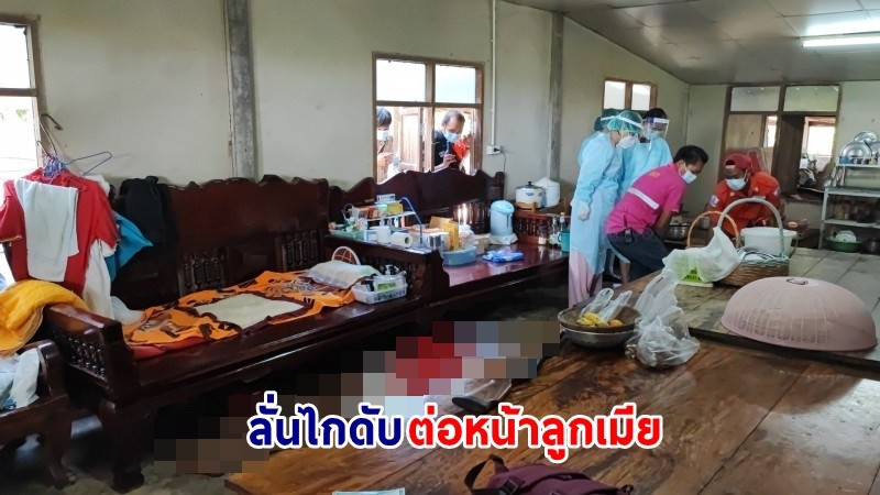 "ข้าราชการบำนาญ" ป่วยติดเตียง - โรครุมเร้า ตัดสินใจใช้ปืนลั่นไกดับต่อหน้าลูกเมีย