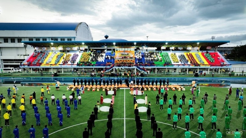 เปิดการแข่งขันกีฬา ร.ร.กีฬาแห่งประเทศไทย ครั้งที่ 23 สุพรรณบุรีเกมส์
