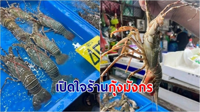 เปิดใจ "เจ้าของร้านกุ้งมังกร" วอนเศรษฐกิจไม่ดี-ขายของลำบาก ก่อนแฉลงเพจ ให้มาถามก่อน นำมาเปลี่ยนได้