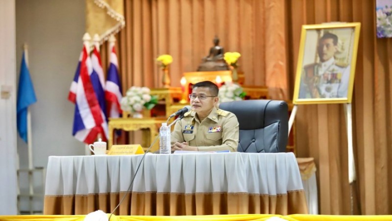 พ่อเมืองสุโขทัยมอบนโยบายเชิงรุก หน่วยราชการส่วนท้องที่และท้องถิ่น