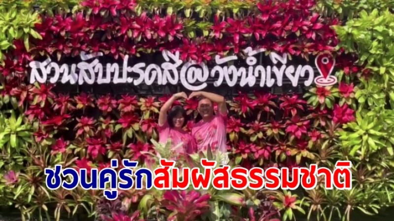 ความรักบานสะพรั่งที่วังน้ำเขียว ชวนคู่รักมาสัมผัสธรรมชาติ ในเดือนแห่งความรัก