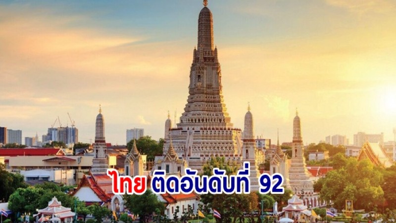 ไทยติดอันดับ 92 ของประเทศสุขสงบที่สุดในโลก ไอซ์แลนด์แชมป์อันดับ 1 ติดต่อกัน 15 ปี