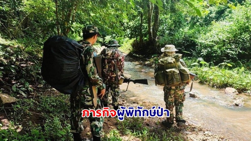 เผยภาพ ภารกิจผู้พิทักษ์ "อุทยานแห่งชาติแม่สะเรียง"  จังหวัดแม่ฮ่องสอน