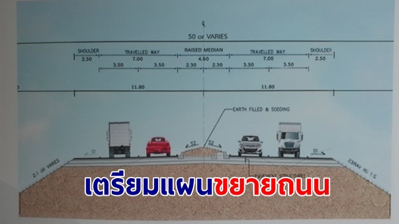 กรมทางหลวงเตรียมแผนขยายถนน 4 ช่องจราจรสายด่านสิงขร รองรับการเปิดด่านถาวร