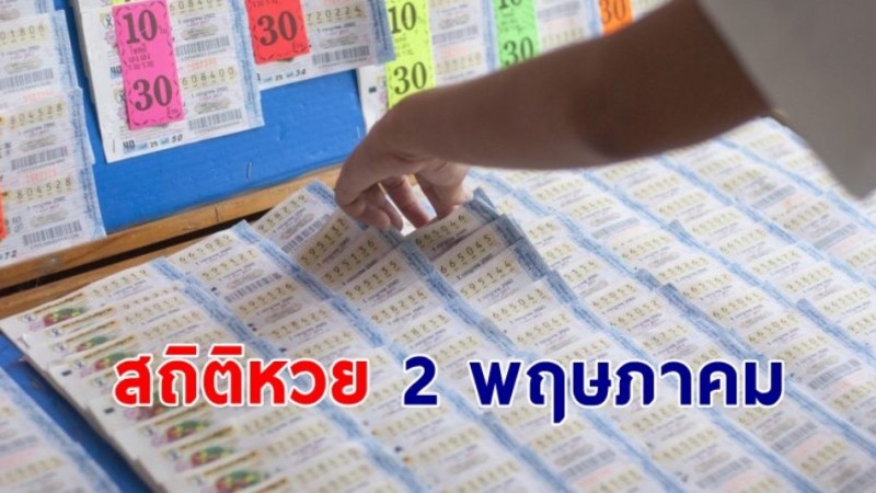 เปิด "สถิติหวย" 2 พฤษภาคม ย้อนหลัง 10 ปี ใครยังไม่มีเลขส่องด่วน ! !