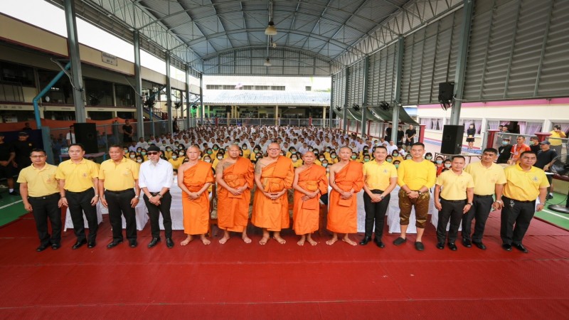 หลวงพี่น้ำฝน ขับเคลื่อนโครงการสวดมนต์ ธรรมจักรกัปปวัฒนสูตร" นำผู้ต้องขัง น้อมสำนึก เฉลิมพระเกียรติพระบาทสมเด็จพระเจ้าอยู่หัวฯ