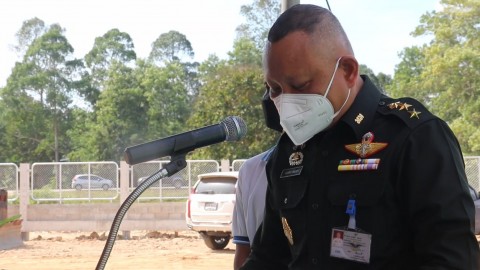 "กองทัพไทย" เป็นตัวแทนมอบรถพยาบาลกับ รพ.สต.บางลึก สนับสนุนการปฏิบัติงานสาธารณสุข