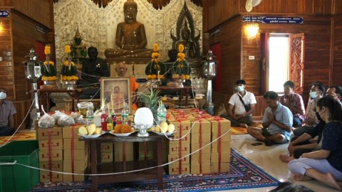 พบพระผงเก่าแก่ "หลวงปู่ทองดำ" สร้างไว้นาน ก่อนมรณภาพ