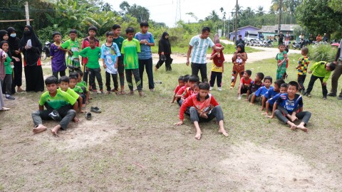 "ผู้นำท้องถิ่น-ผู้นำศาสนา" ร่วมกันจัดการแข่งขันกีฬา ในหมู่บ้านตาดีกาสัมพันธ์ ครั้งที่2