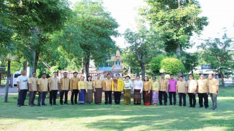 ดร กัลยาณี นายกฯท่องเที่ยวศรีสะเกษ ร่วมทำบุญวันคล้ายวันสถาปนาสถาบันพัฒนาฝีมือแรงงาน 38 ศรีสะเกษ