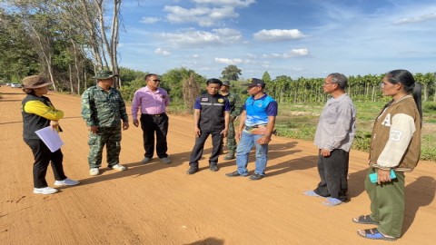 ประธานสภาเกษตรกร จ.ศรีสะเกษ ห่วงใยผู้ปลูกทุเรียนและสวนยาง เตรียมขุดลอกแหล่งน้ำเพื่อให้มีน้ำใช้เพียงพอในหน้าแล้งและเพื่อการอุปโภคบริโภค