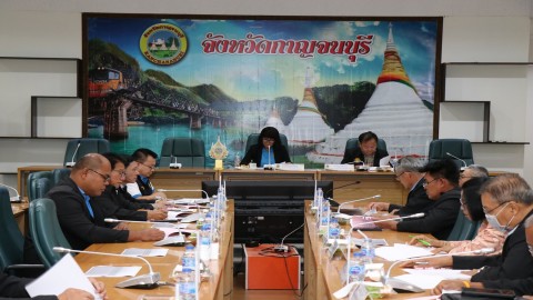 ผู้ตรวจราชการสำนักนายกรัฐมนตรี ประชุมคณะกรรมการธรรมาภิบาล จังหวัดกาญจนบุรี