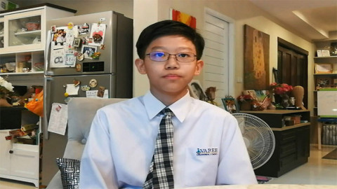 เด็กไทยเก่งไม่แพ้ใคร "น้องฮับ" วัย 13 สร้างโปรแกรมช่วยคนหูหนวก ติด 1 ใน 20 เข้ารอบ Google Science Fair