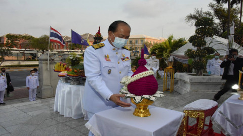 มท.จัดงานวันที่ระลึกคล้ายวันสถาปนากระทรวงมหาดไทย 128 ปี 1 เมษายน 2563