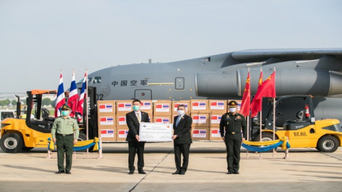 "กองทัพจีน" ส่งเวชภัณฑ์สู้โควิด-19 ให้ "กองทัพไทย" !