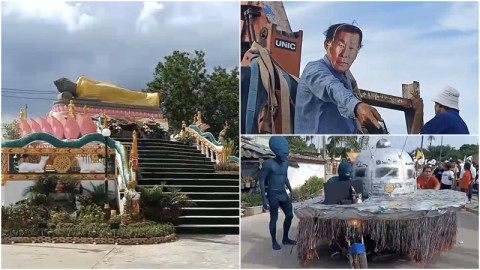 งานประเพณีถวายพระเพลิงพระบรมศพพระพุทธเจ้าจำลอง 130 ปี "อัฏฐมีบูชา" มรดกภูมิปัญญาทางวัฒนธรรมของชาติ หนึ่งเดียวในภาคกลาง