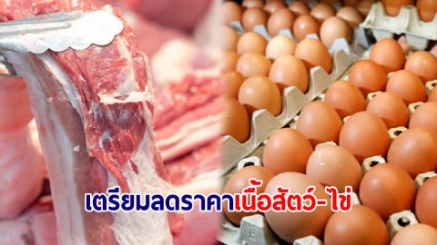 พาณิชย์ เตรียมปรับลดราคาเนื้อสัตว์ ไข่ สินค้าอีก 20 รายการ หลังดีเซลปรับลด